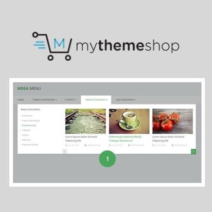 افزونه وردپرس مگا منو | MyThemeShop My WP Mega Menu