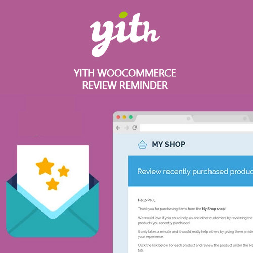 افزونه نظر سنجی مشتریان ووکامرس | YITH WooCommerce Review Reminder