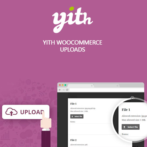 افزونه ووکامرس آپلود | YITH WooCommerce Uploads