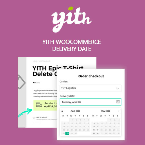 افزونه ووکامرس تاریخ تحویل کالا | YITH WooCommerce Delivery Date Premium