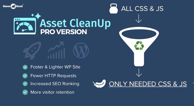 افزونه Asset CleanUp Page Speed Booster