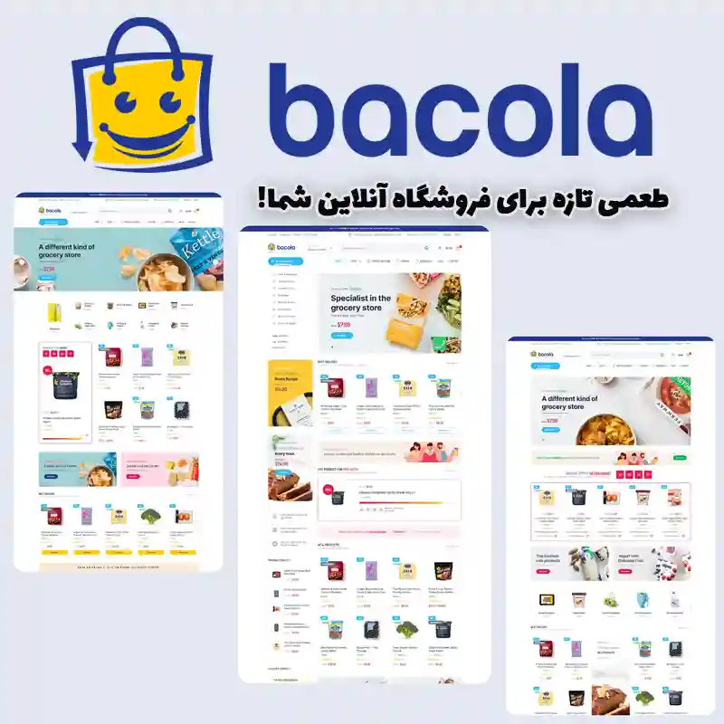 قالب Bacola