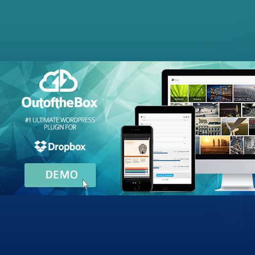 افزونه اتصال وردپرس به دراپ باکس | Out of the Box Dropbox plugin