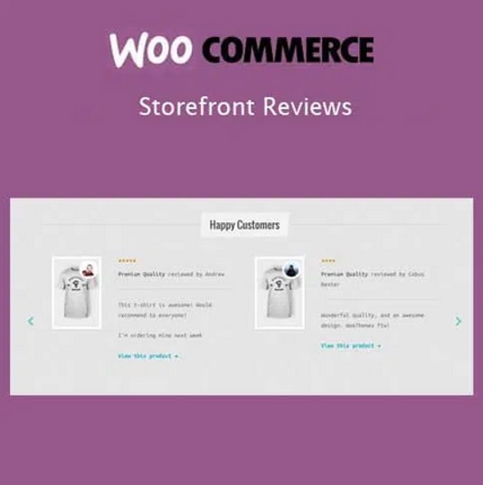 افزونه فروشگاهی نظرات | Storefront Reviews