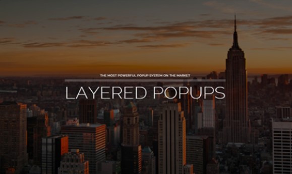 افزونه پاپآپ لایهای | layered popups