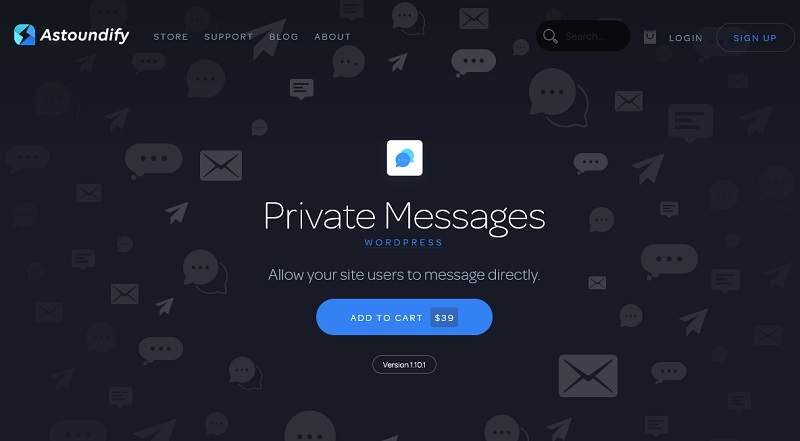 افزونه پیام خصوصی بین کاربران در وردپرس | Private Messages – Astoundify